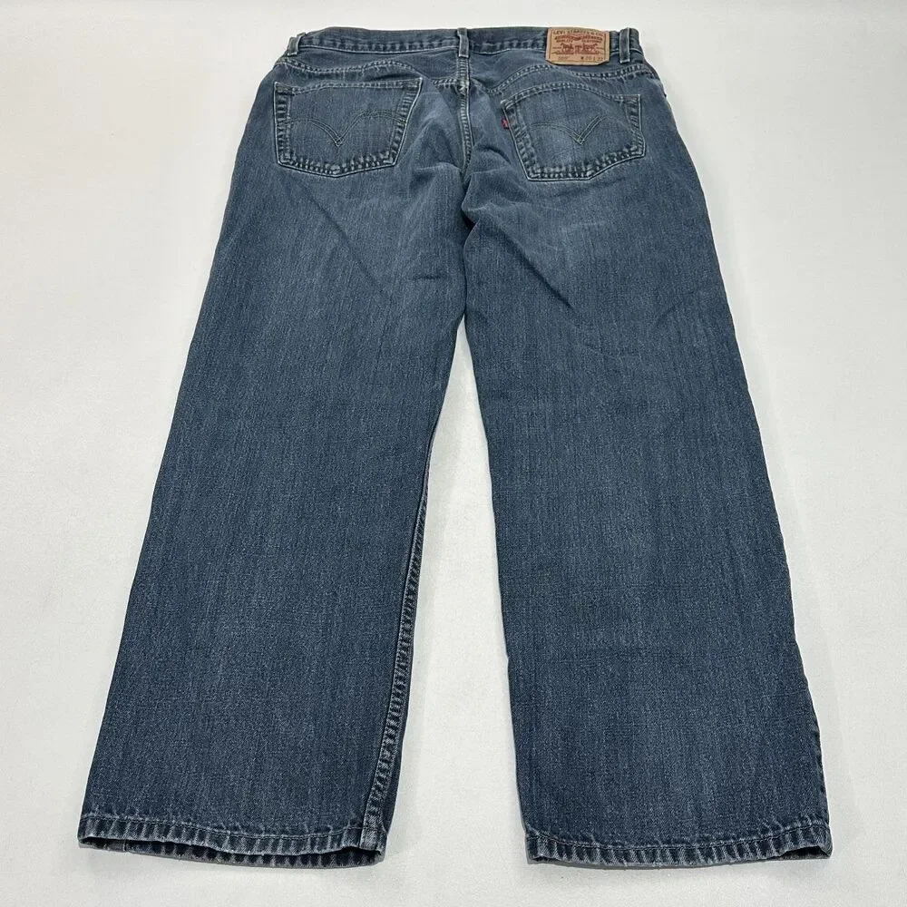Levi's 559‎ Men's Relaxed Straight Jeans Medium/dark Blue, Size W36 L32